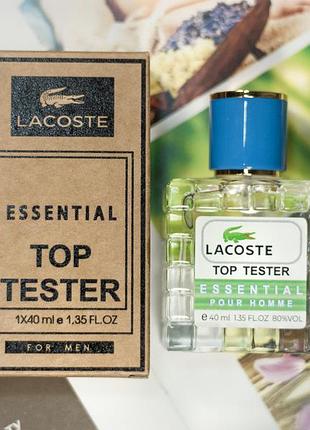 Чоловіча парфумована вода lacoste essential men top tester 40 ml