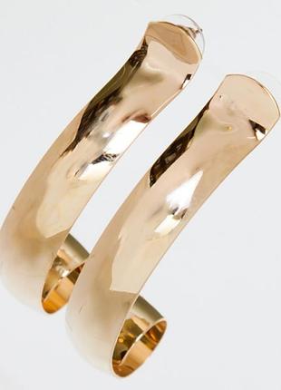 Сережки no1835 довгі під золото.