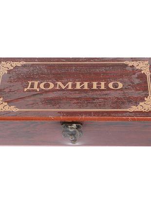 Доміно в дерев'яній коробці no w5010k3