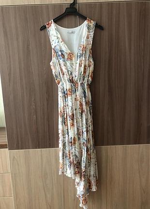 Літня легка сукня з додаванням натурального шовку