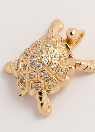 Кулон xuping №633 черепашка с камнями .