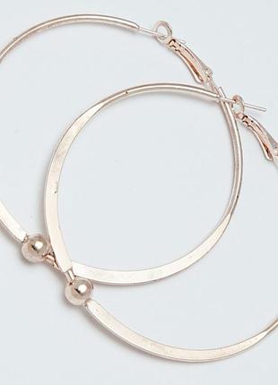 Серьги-кольца №63 5 см цена за 12 шт .