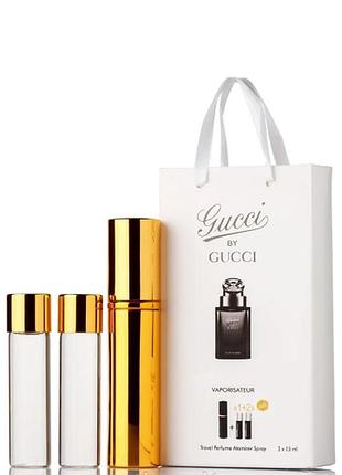 Парфюм мужской gucci by gucci с феромонами 3х15 мл