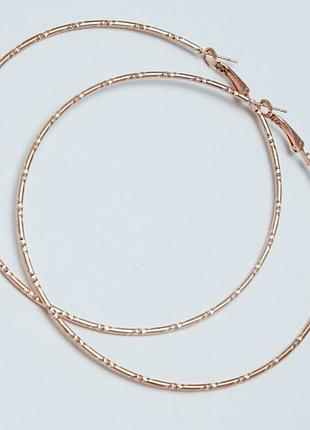 Сережки-кільця no51 6.5 см ціна за 12 шт.