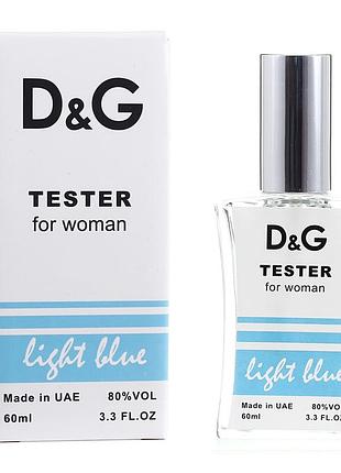 Dolce&gabbana light blue тестер new жіночий 60 мл