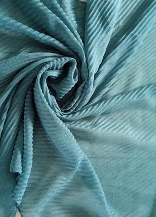 Голубой шарф с люоэксом