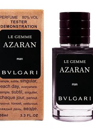 Bvlgari le gemme azaran тестер lux чоловічий 60 мл