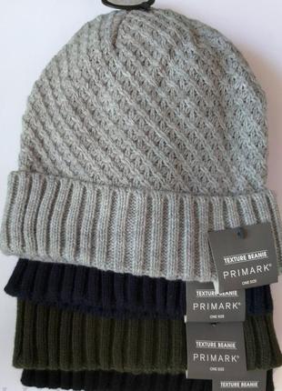 Шапка одинарна в'язка primark