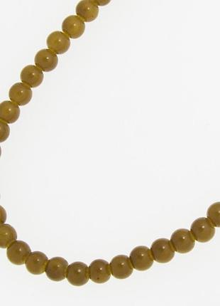 Подвеска № 1078 бусы коричневого цвета .