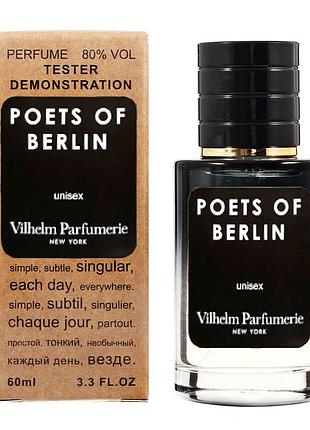Vilhelm parfumerie poets of berlin тестер lux унісекс 60 мл