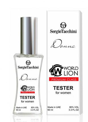 Sergio tacchini donna тестер premium class жіночий 60 мл