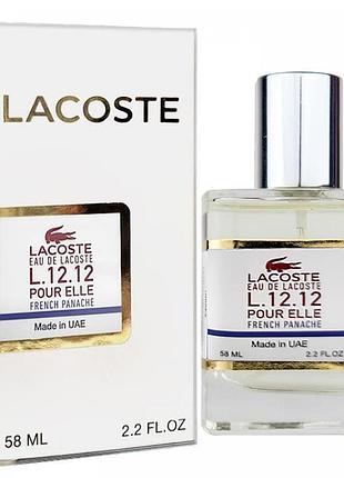 Lacoste eau de lacoste l.12.12 pour elle french panache perfume newly жіночий 58 мл