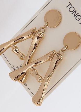 Сережки no1572 оригінальна буківка.