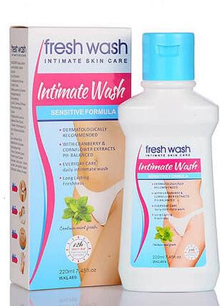 Засіб для інтимної гігієни wokali intimate wash sensitive formula wkl469 220 мл