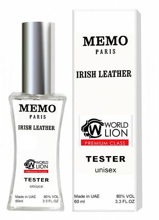 Memo irish leather тестер premium class унісекс 60 мл
