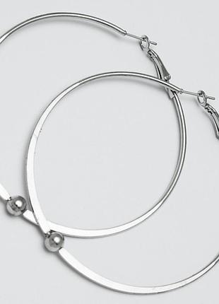 Серьги-кольца №10 6 см цена за 12 шт .