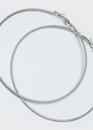 Сережки-кільця no31 8.5 см ціна за 12 шт.