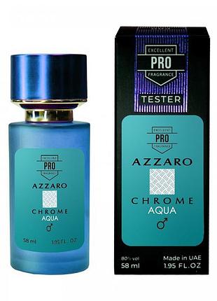 Azzaro chrome aqua тестер pro чоловічий 58 мл