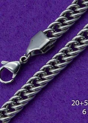 Браслет xuping no139 20+5/6 щільна ланка ювелірна біжутрія