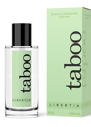 Туалетная вода мужская с феромонами ruf taboo libertin 50 мл (original quality)