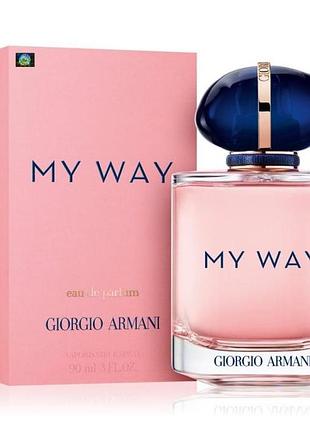 Женская парфюмированная вода giorgio armani my way 90 мл