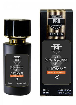Yves saint laurent lhomme тестер pro чоловічий 58 мл