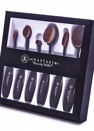 Набір пензлів-щіток anastasia beverly hills 6 в 1 уцінка