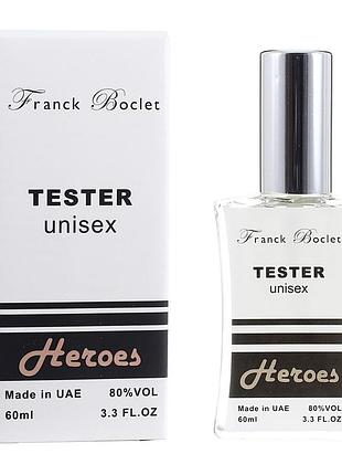 Franck boclet heroes тестер new унісекс 60 мл
