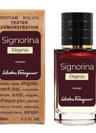 Salvatore ferragamo signorina eleganza тестер lux жіночий 60 мл