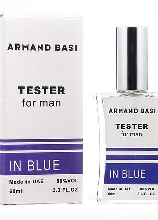 Armand basi in blue тестер new чоловічий 60 мл