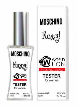 Moschino funny тестер premium class жіночий 60 мл