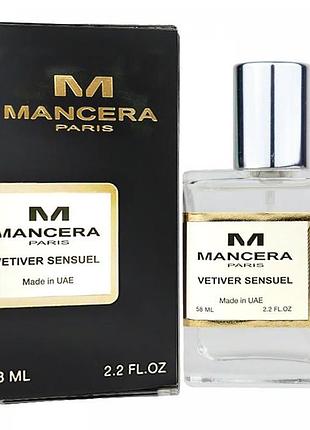 Mancera vetiver sensuel perfume newly унісекс 58 мл