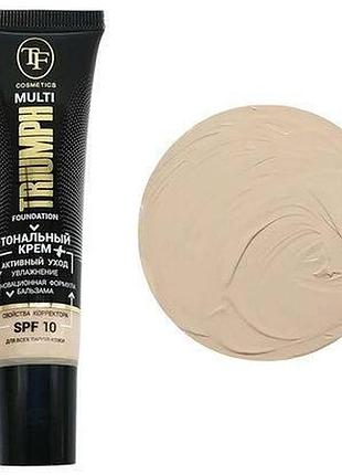 Тональний крем для обличчя з матовим рівним фінішем світлий беж ft multi foundation (ctw-24) 44