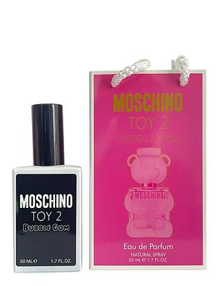 Женский парфюм moschino toy 2 bubble gum - travel perfume 50ml