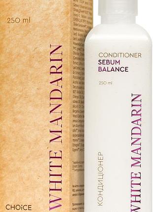 Кондиционер для жирных волос sebum balance от white mandarin