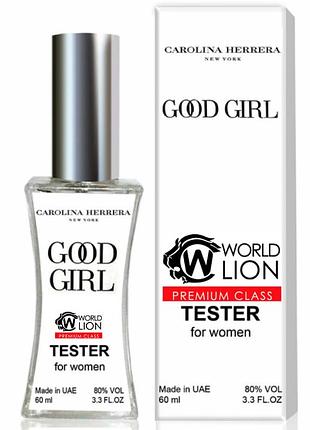 Carolina herrera good girl тестер premium class жіночий 60 мл