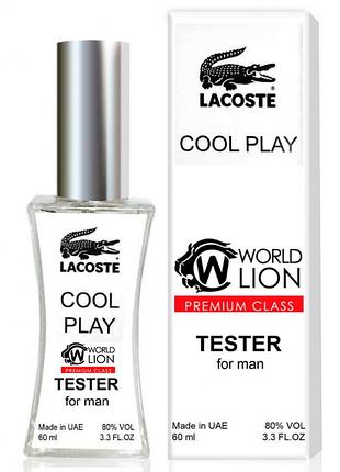 Lacoste cool play тестер premium class чоловічий 60 мл