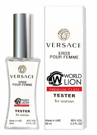 Versace eros pour femme тестер premium class жіночий 60 мл