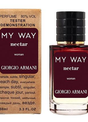 Giorgio armani my way nectar tester lux жіночий 60 мл