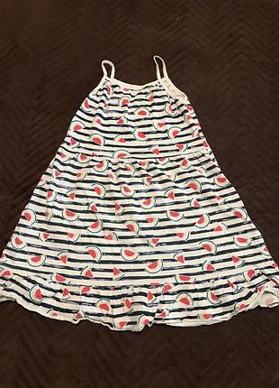 Літній котоновий сарафан