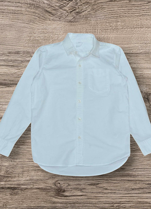 Біла  сорочка gap на хлопчика 8-9 та 10-11 років