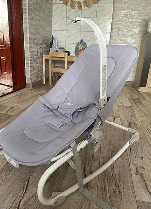 Шезлонг-гойдалка kinderkraft felio 2.  цей виріб поєднує в собі функції шезлонга та крісла-гойдалки.