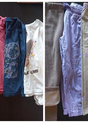 Лот вещей на девочку 6-7 лет