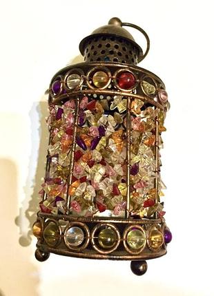 Декоративная лама для свечи