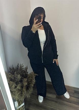 Костюм великого розміру каміння стрази