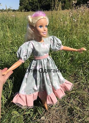 Одяг для великої ляльки барбі, сукня. плаття для ляльки barbie 71-73 см