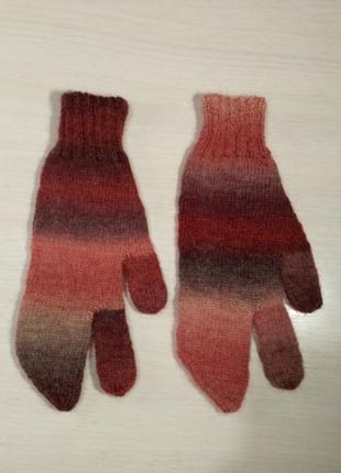 Рукавички табі - крутий і зручний тренд! шерсть 99%!