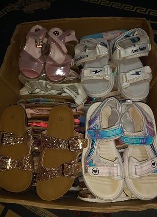 Летняя детская обувь босоножки шлепки опт