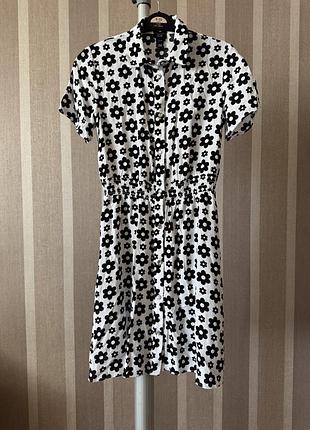 Сукня в квітковий принт river island 11 років віскоза