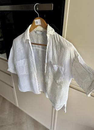 Льняная рубашка